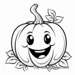 Decorate Your Own Pumpkin Coloring Sheets 4