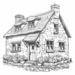 Decorating the Irish Cottage: Coloring Pages 1