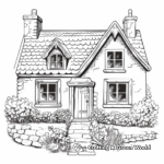Decorating the Irish Cottage: Coloring Pages 3