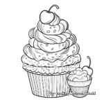 Delicious Chocolate Ice Cream Coloring Pages 1