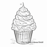 Delicious Chocolate Ice Cream Coloring Pages 4