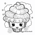 Delicious Cotton Candy Coloring Pages 3