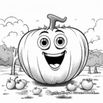 Delicious Tomato Coloring Pages 2
