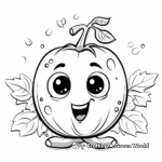 Delicious Tomato Coloring Pages 4