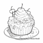 Delightful Banana Split Coloring Pages 1