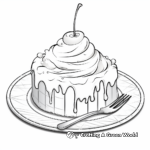 Delightful Banana Split Coloring Pages 2