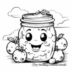 Delightful Cherry Jam Coloring Pages 3