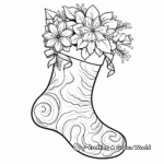 Delightful Christmas Stocking Coloring Pages 2