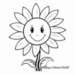 Delightful Daisy Coloring Pages 3