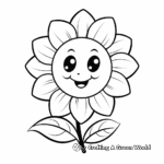 Delightful Daisy Coloring Pages 4