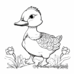 Delightful Duck Coloring Pages 2