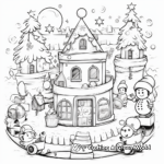 Delightful New Year's Countdown Coloring Pages 1