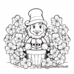 Delightful St. Patrick's Day Coloring Pages 1