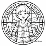 Design Your Own Stained Glass Coloring Pages: Creativity Unleashed 3