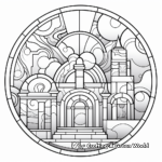Design Your Own Stained Glass Coloring Pages: Creativity Unleashed 4