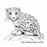 Detailed Adult Leopard Gecko Coloring Pages 2