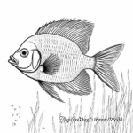 Detailed Angelfish Adult Coloring Pages 3