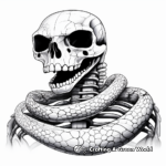Detailed Boa Constrictor Anatomy Coloring Sheets 4