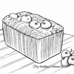 Detailed Brioche Bread Coloring Pages 4