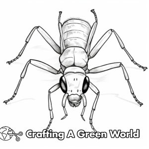 Ant Coloring Pages - Free &amp; Printable!