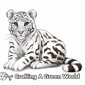 Clouded Leopard Coloring Pages - Free &amp; Printable!