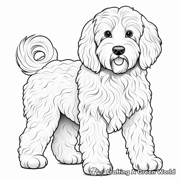 Cockapoo Coloring Pages Free Printable 