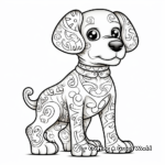 Detailed Dog Bone Coloring Pages for Advanced Colorists 2
