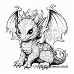 Detailed Fantasy Creature Coloring Pages 3