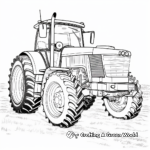 Detailed Farm Machinery Coloring Pages 3