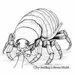 Detailed Hermit Crab Shell Coloring Pages 4