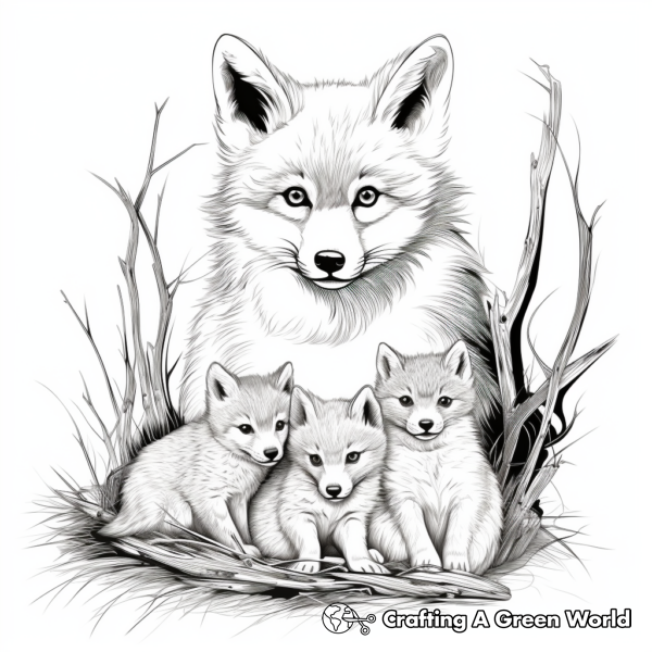 Coyote Coloring Pages - Free &amp; Printable!