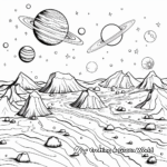 Detailed Planet Coloring Pages for Adults 3