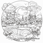 Detailed Planet Earth Coloring Sheets for Adults 4