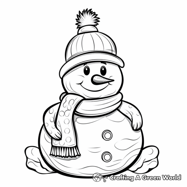 Winter For Adults Coloring Pages - Free &amp; Printable!