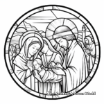 Detailed Stations of the Cross Coloring Sheets for Teens 1