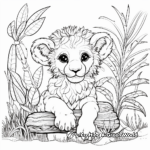 Detailed Wednesday Animal Coloring Pages 2