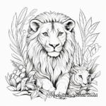 Detailed Wednesday Animal Coloring Pages 3