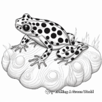 Distinct Varieties of Poison Dart Frogs Coloring Pages 3