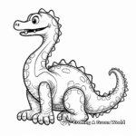 Distinguished Dinosaur: The Mighty Diplodocus Coloring Pages 1