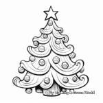 DIY Artist-Style Christmas Tree Coloring Sheets 4