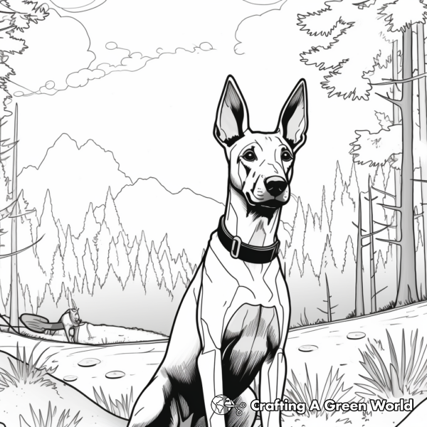 Doberman Coloring Pages - Free & Printable!