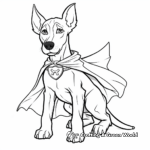 Doberman Service Dog Coloring Pages: Heroes in Action 4