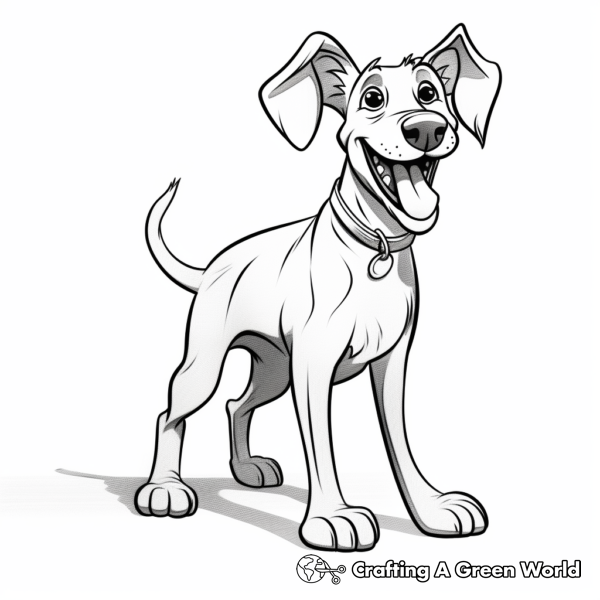 Doberman Coloring Pages - Free &amp; Printable!