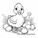 Domestic Ducks Coloring Pages 4