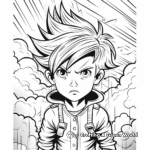 Dramatic Thundercloud Coloring Pages 3