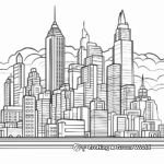 Drawing Skyline Coloring Pages 3