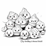Dumpling Party Coloring Pages: Assorted Dumplings 1