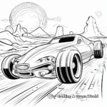 Dynamic Derby Car Race Coloring Pages 4