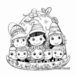 Easter Bonnet and Parade Coloring Pages 3