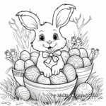 Easter Candy Coloring Pages for Sweet Treat Lovers 1